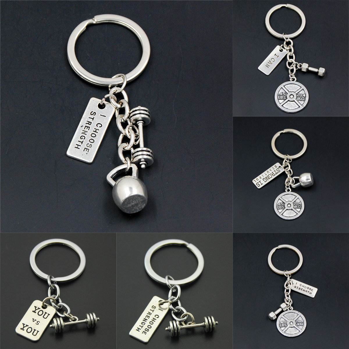 1pc 강도 스포츠 바벨 덤벨 매력 무게 피트니스 단어 - Crossfit Workout Gear 리뷰 및 가격